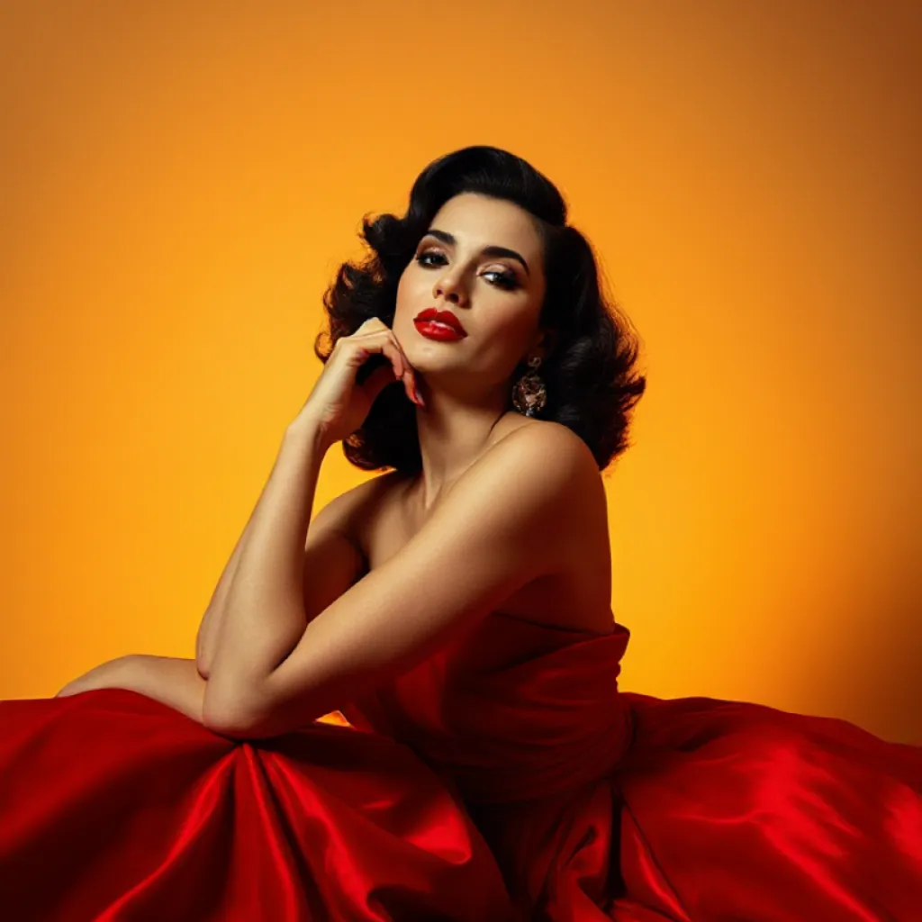 Vintage Luxury: Confident Glamour