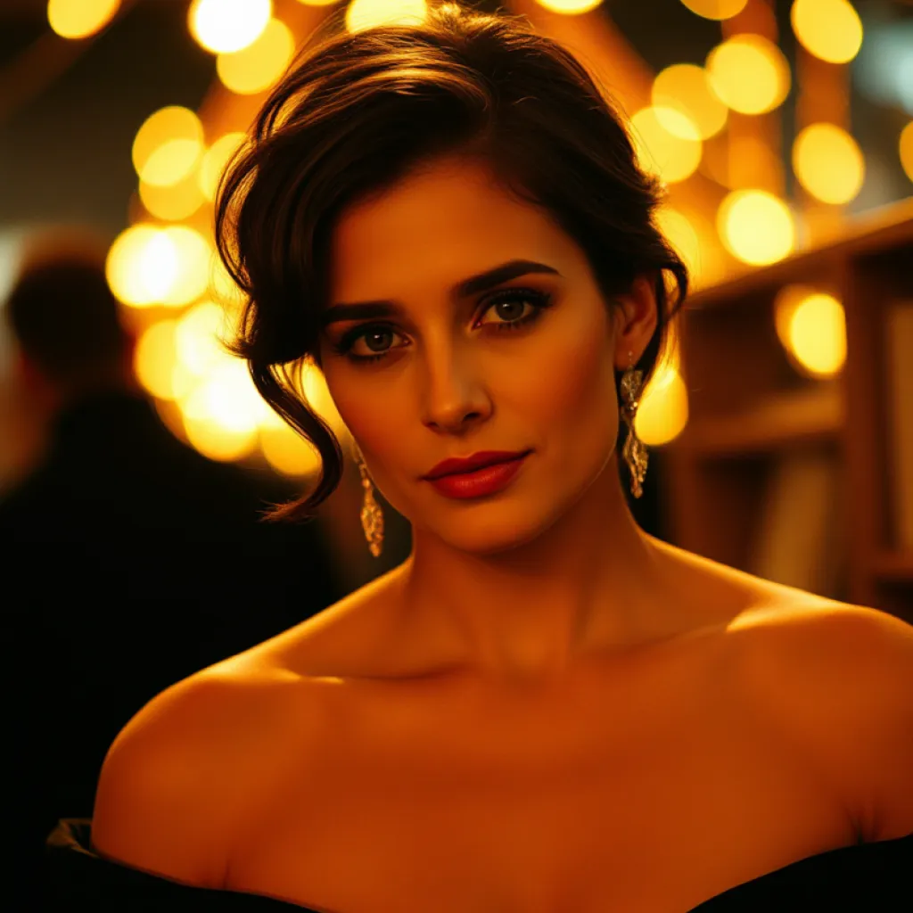 AI-Generated Portrait of Penelope Cruz