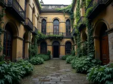 Decaying Grandeur: Barcelona's Aldaya Mansion