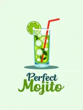 Tropical Mojito Logo Design