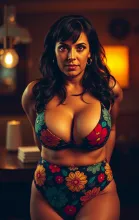 Nigella in Vibrant Swimsuit, Front View