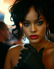 Cinematic Portrait of Rihanna