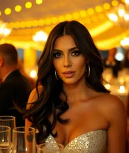AI-Generated Kim Kardashian Photorealistic Image