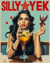 Soviet-Style Mojito Propaganda (Salma Hayek)
