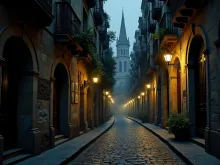 Gothic Quarter Mystery: Barcelona at Night