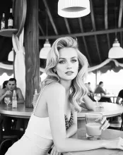 1960s Beach Bar Madonna Sketch