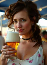 Nerdy Nymph at Craft Beer Fest, Sunlit Enhancement