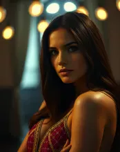 Cinematic Megan Fox Portrait