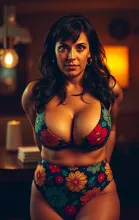Nigella in Vibrant Swimsuit, Front View