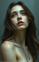 Captivating Nude Figure Study 2.0 (Digital Egon Schiele Style)