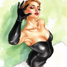 Elegance in Emerald Glow