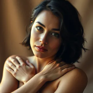 Serene Intimacy: A Timeless Portrait