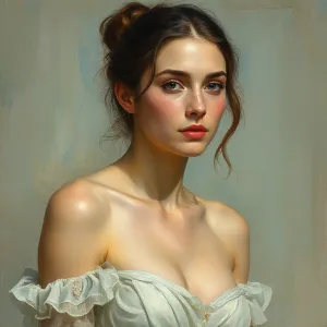 Degas-inspired Portrait of Gal Gadot