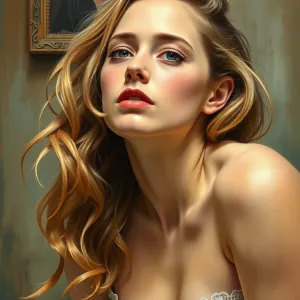 Degas-inspired Non-figurative Portrait