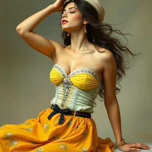 Degas-Inspired Portrait of Shakira