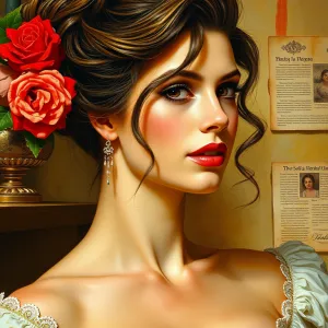 Title: "Vergara in Degas Manner