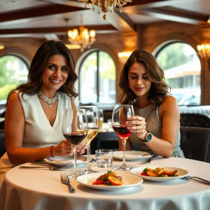 Three Divas at an Italian Trattoria