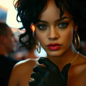 Cinematic Portrait of Rihanna