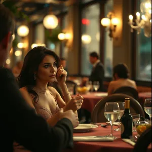 Sofia Vergara & Sophia Loren at an Italian Trattoria