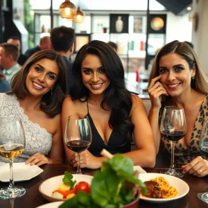 Italian Dining Trio: Vergara, Hayek, Loren