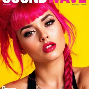 Vibrant Pop Star on Soundwave Cover