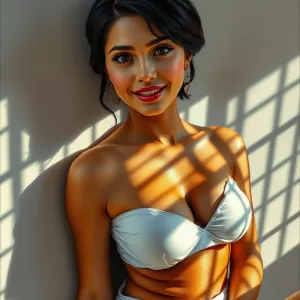 Exotic Bedroom Glamour: High Dynamic Range Impressionism