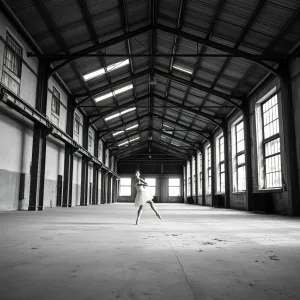Abandoned Warehouse Ballerina Dance