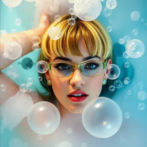 Hyper-Realistic Colored Pencil Art: Katy Perry in Bubble Bath

This title conveys the medium used, subject matter, and style of the artwork, while maintaining brevity and clarity.