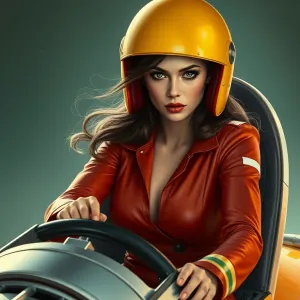 Megan Fox as '50s Space Cadet: Martian Spaceship Encounter