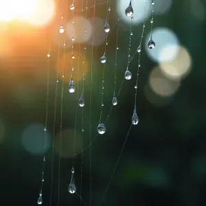 Raindrops on Spider Web with Bokeh Highlights

The goal here was to create a concise and descriptive title for the AI-generated artwork that highlights its main features, while keeping it short for easy reference.