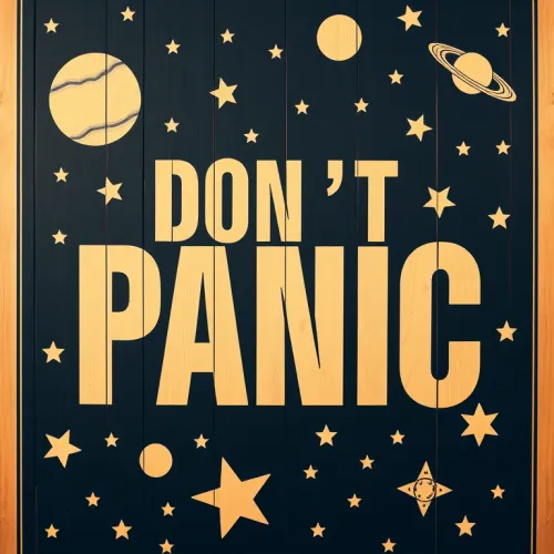 Title: "Hitchhiker's Guide: 55 Star Map