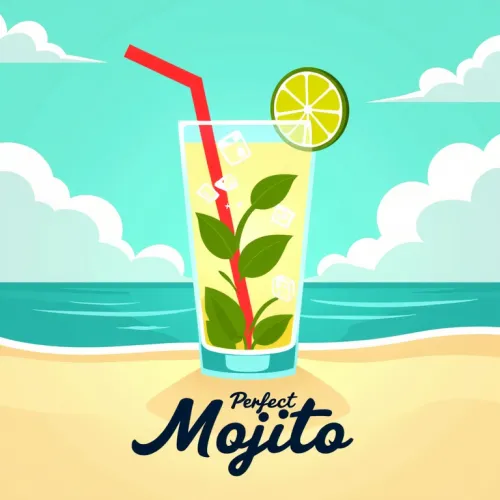 Tropical Mojito - Perfect Logo Design