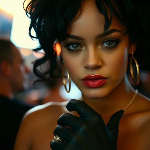 Cinematic Portrait of Rihanna