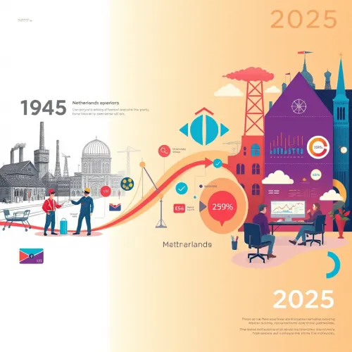 Progress Through Ages: Post-War to Digital Renaissance