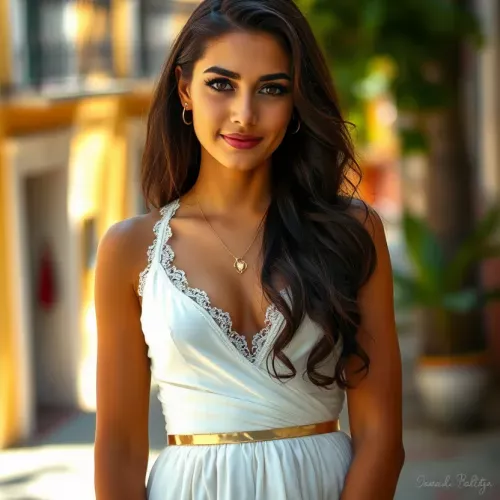 Confident Cuban Quinceañera