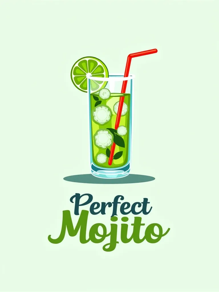 Tropical Mojito Logo Design
