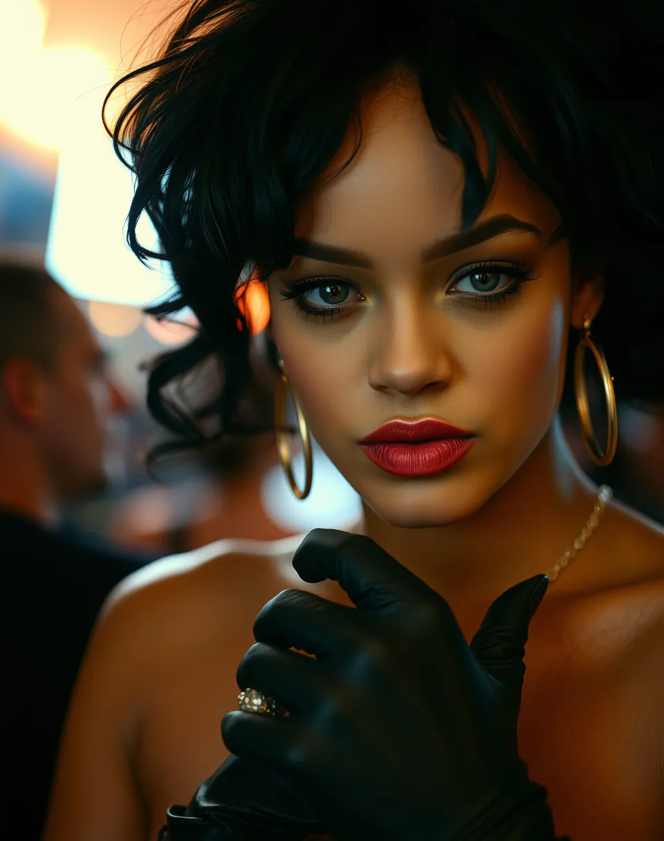 Cinematic Portrait of Rihanna