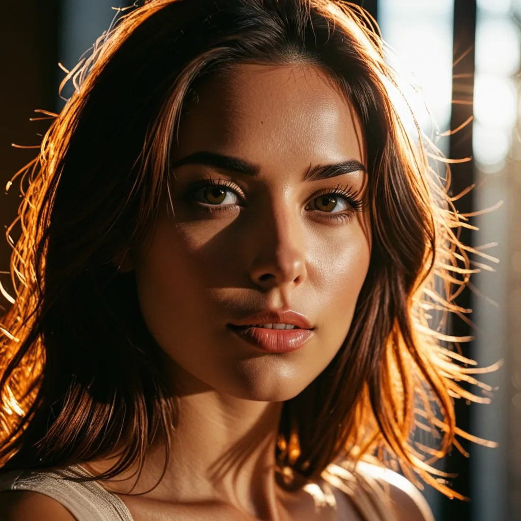 Dramatic Portrait: Light-Shadow Contrast

This title conveys the dramatic lighting and contrasts in the AI art while also alluding to the portrait subject.