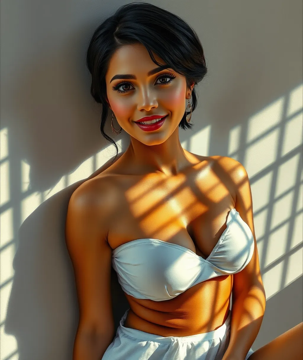 Exotic Bedroom Glamour: High Dynamic Range Impressionism