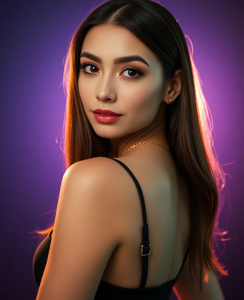 High-Fashion Glamour Portrait