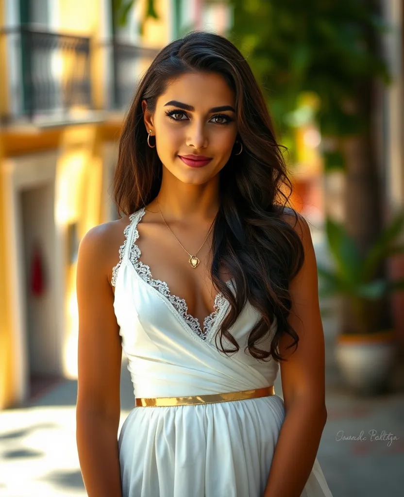 Confident Cuban Quinceañera